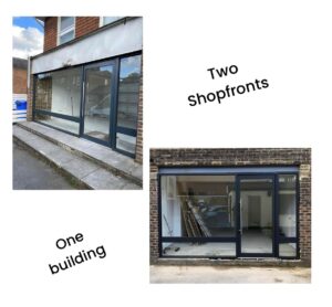 Two new Shopfronts in a day!